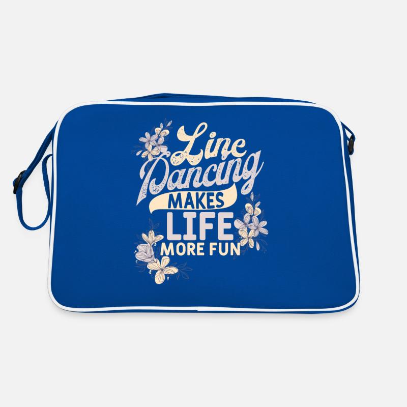 Line Dancing Makes More Fun Dance Performers Retro Bag