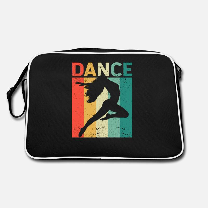 Danse rétro Vintage danse Silhouette des années 70 des années 80 Sac Retro