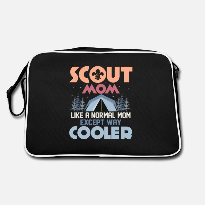 Scout Mom Level Up: Ultimate Cool Tee Retro Tasche