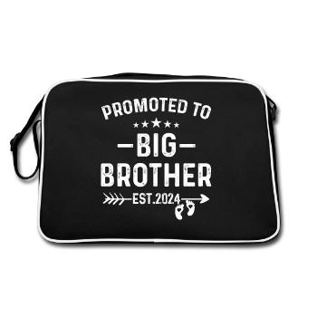 Promu au rang de Big Brother Est 2024 Bro Est 2024 - Sac Retro - noir/blanc - Dos