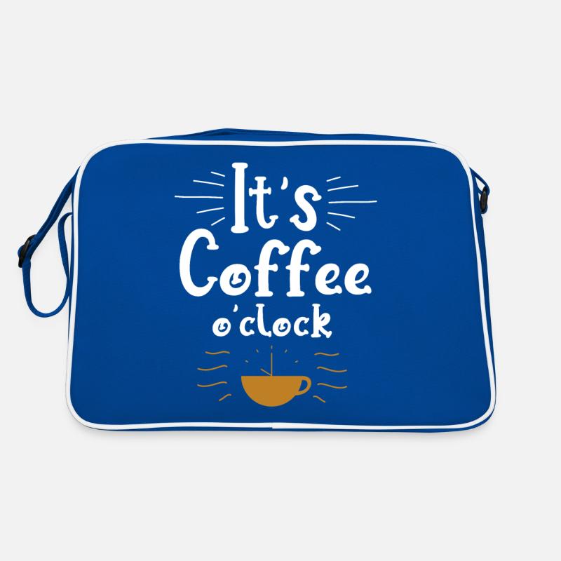 It's Coffee o clock Funny Coffee Retro Tasche