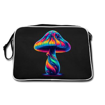 Champignon - Sac Retro - noir/blanc - Dos