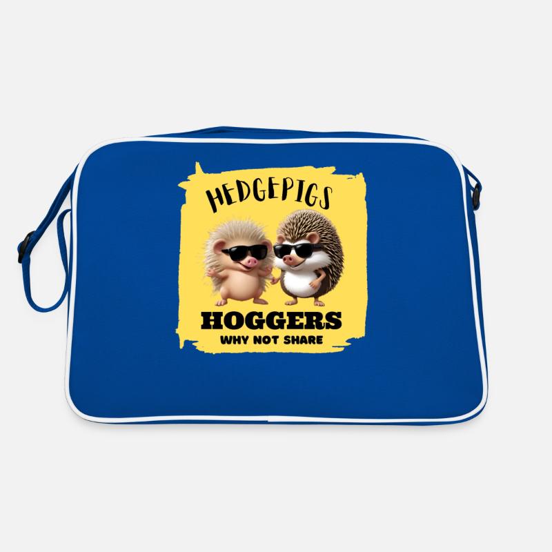 hedgehogs Retro Bag