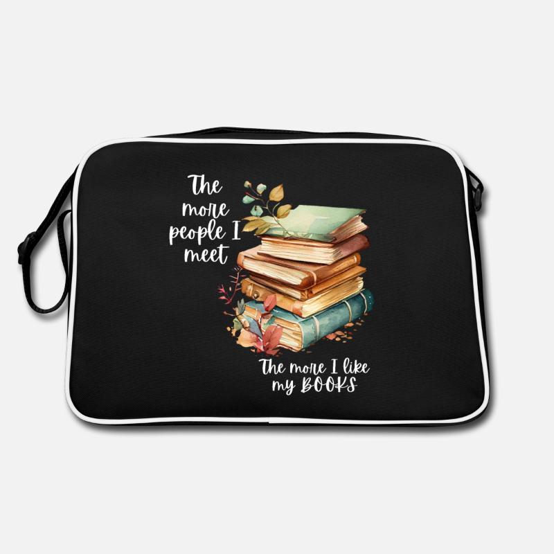 Für Buchliebhaber und Lesefrende . Du liest gerne Retro Tasche