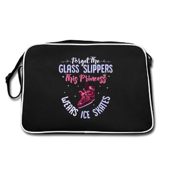 Princess of the Rink: Skates Over Slippers - Retro Bag - black/white - Back
