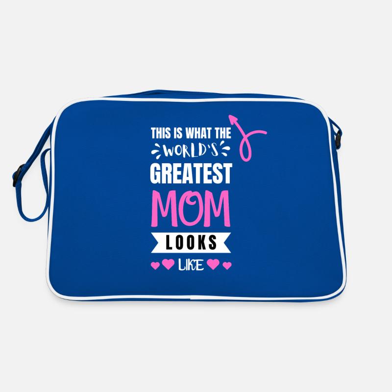 Mutter Mama Muttertag lustig Kind Tochter Geburt Retro Tasche