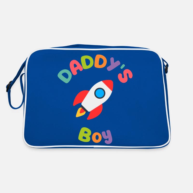 Daddys Boy Rocket Retro Bag