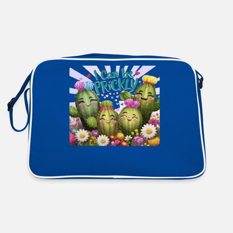 I can be Prickly Retro Bag