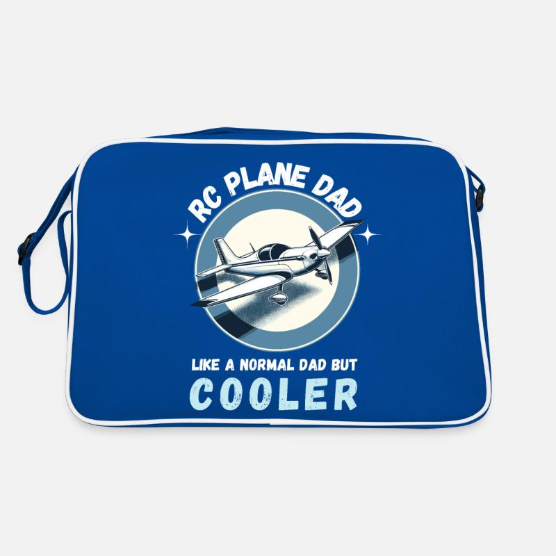 Men's Model Airplane Model Making Father's Day Flying Retro Bag