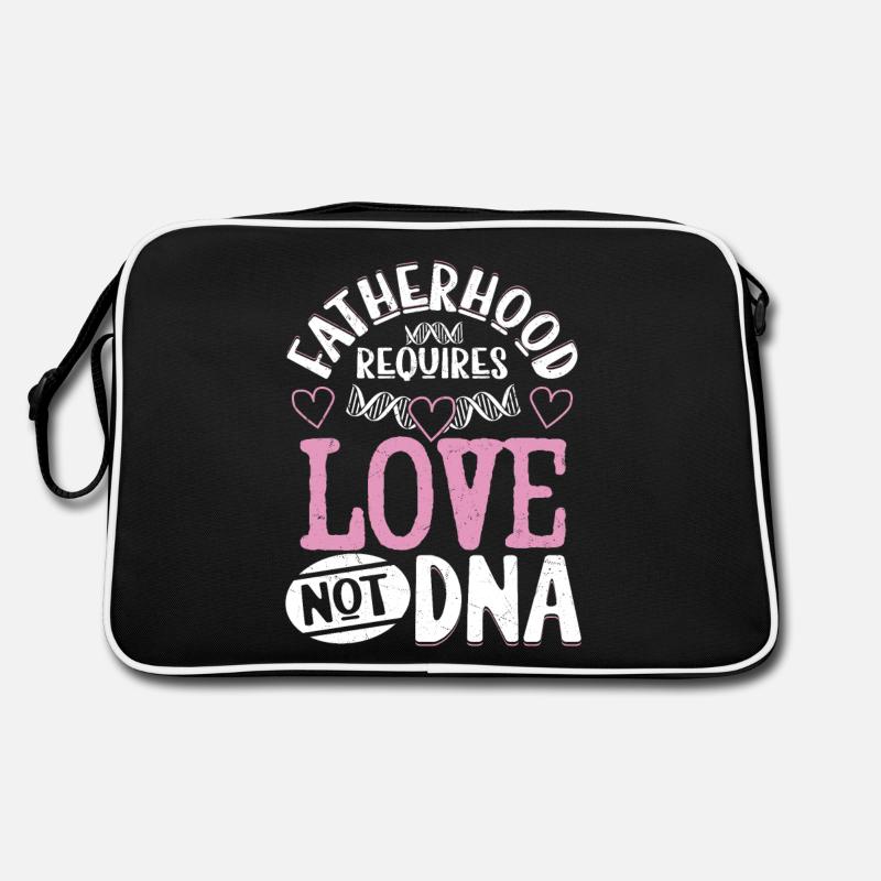 La paternité exige l’amour pas l’ADN Bonus Papa Stepfa Sac Retro