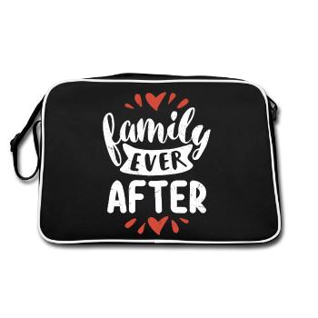 Family Ever After Adopt Family Adoption - Retro Bag - black/white - Back