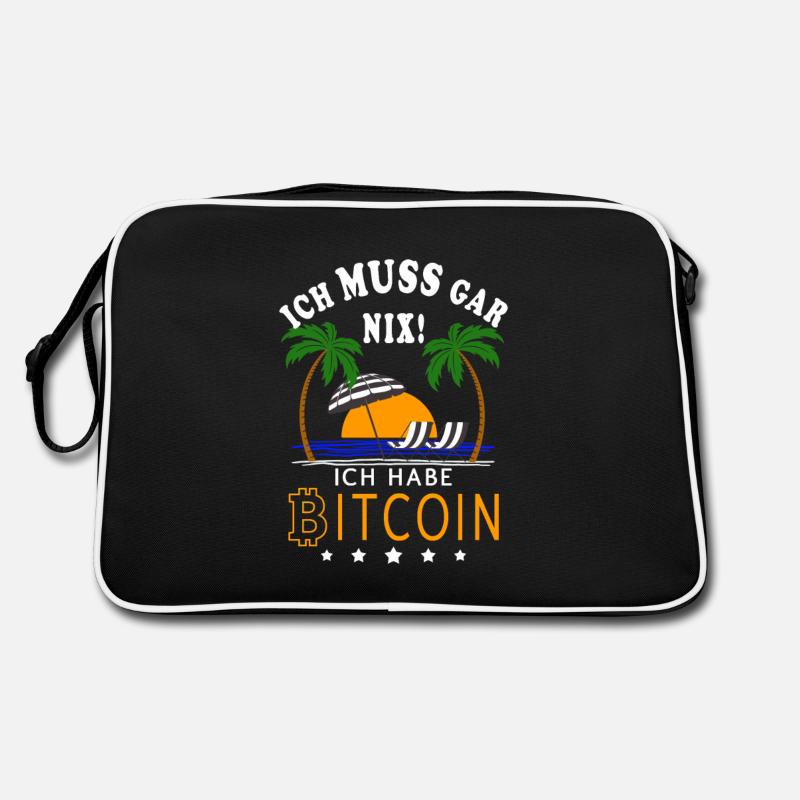 Bitcoin Crypto BTC - Je n’ai besoin de rien Bitcoin Sac Retro