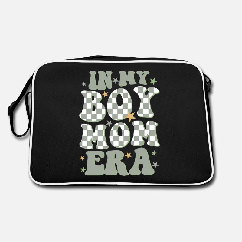 À l’époque de My Boy Mom - Sac Retro - noir/blanc