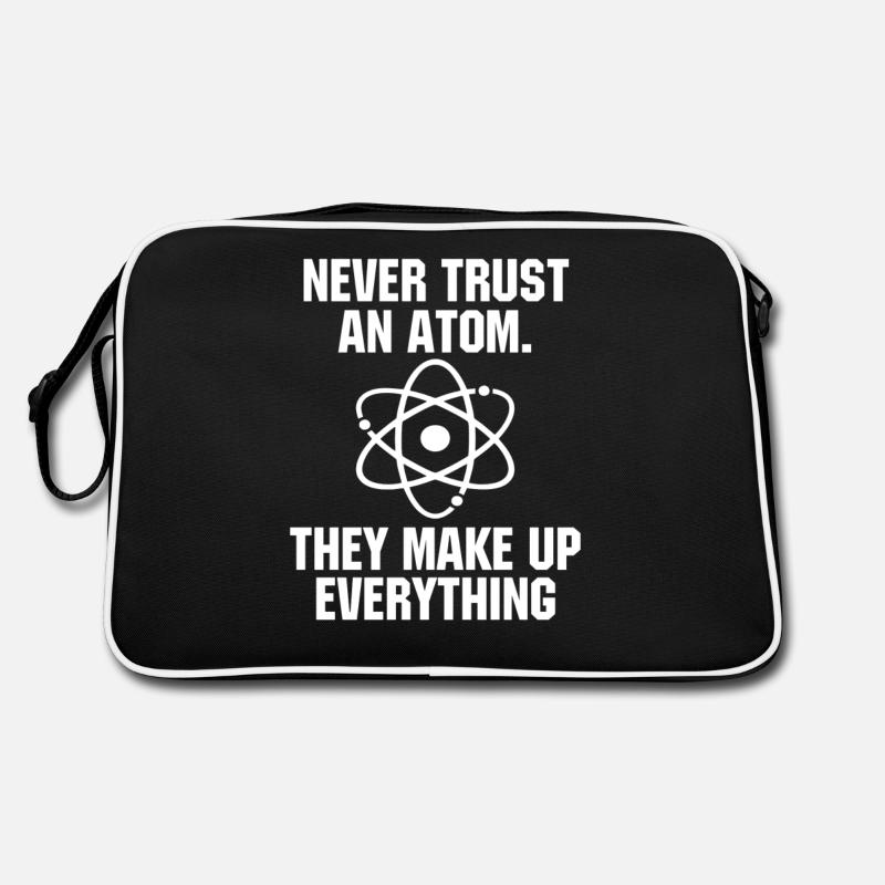 Ne faites jamais confiance à un professeur de sciences drôle d’Atom Science Sac Retro