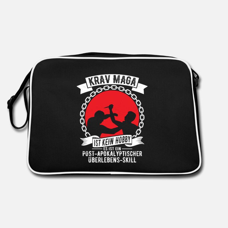 Krav Maga Fighter Self Defense Retro Bag