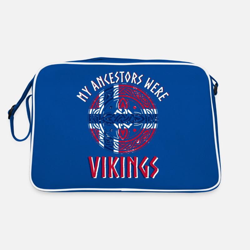 Ancêtres vikings valhalla odin vikings Sac Retro