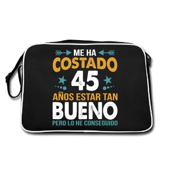 ME HA COSTADO 45 ANOS ESTAR TAN BUENO - Sac Retro - noir/blanc - Dos