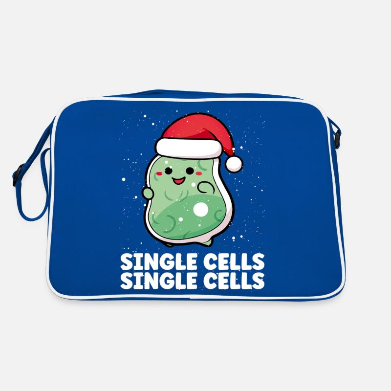 Noël Single Cells Scientifique Père Noël Sac Retro