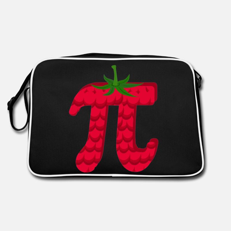 Raspberry Funny Pi Day Pie Math Lover Fruit Retro Bag