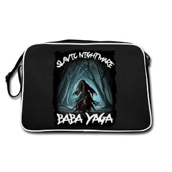Baba Yaga - Cauchemar slave - Sac Retro - noir/blanc - Dos