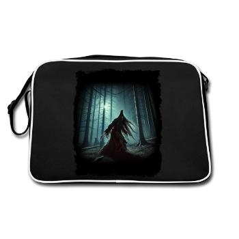 Baba Yaga - Cauchemar slave - Sac Retro - noir/blanc - Dos
