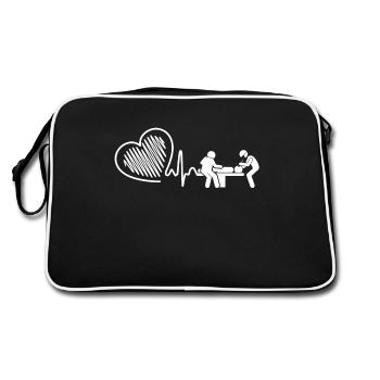 Embalmer Embalmer Heartbeat - Retro Bag - black/white - Back