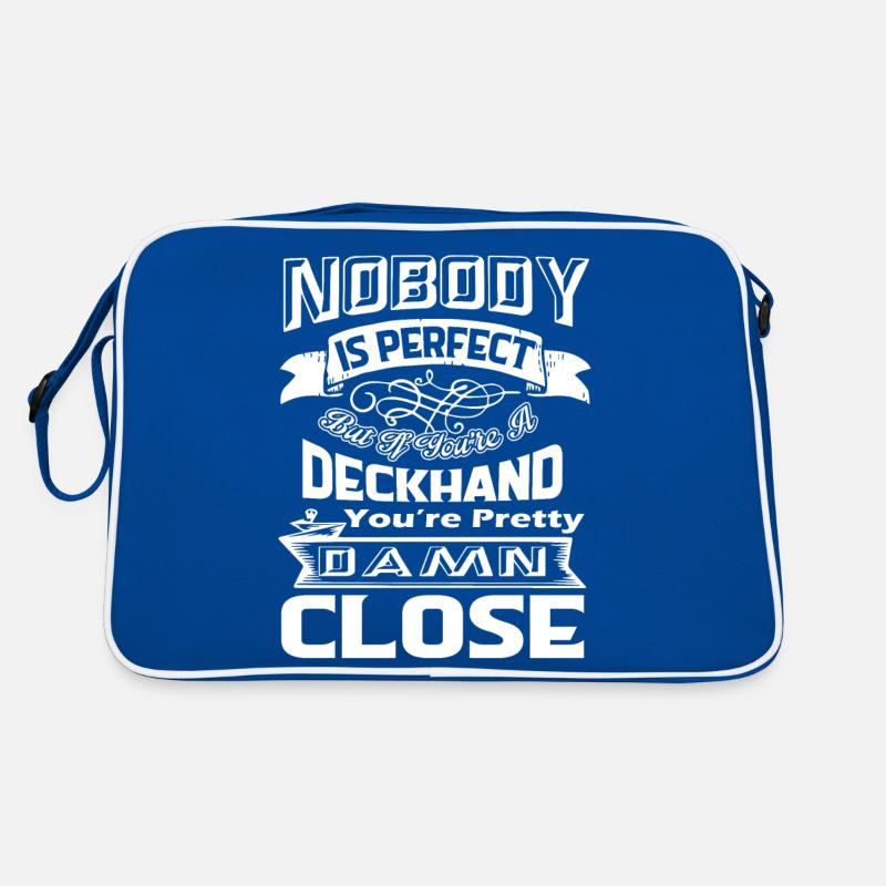 Deckhand If You are A Deckhand Retro Bag