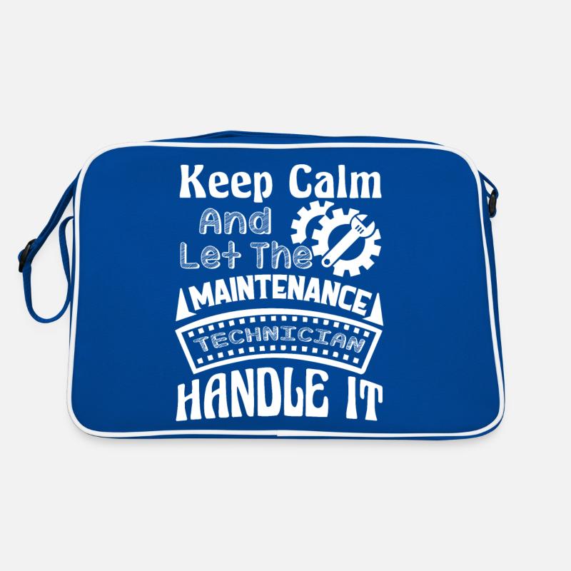 Let Maintenance Technician Handle It Retro Bag