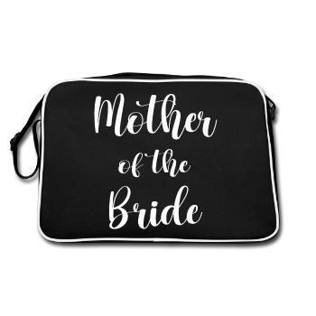 Mother Of The Bride - Retro Tasche - Schwarz/Weiß - Hinten