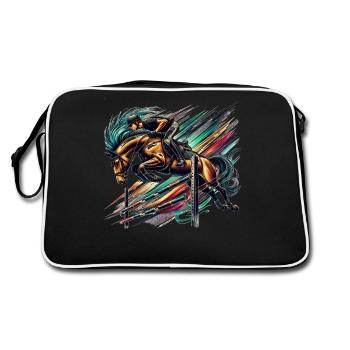 show jumpers - Retro Bag - black/white - Back