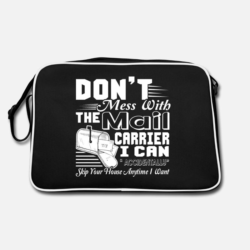 Mail Carrier Don't Mess With Mail Carrier Retro Bag