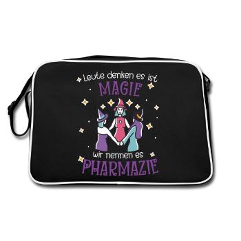 Pharmacy | Pharmacy Magic - Retro Bag - black/white - Back