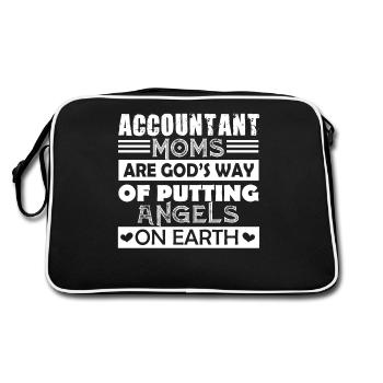 Accountant Accountant Moms - Retro Bag - black/white - Back