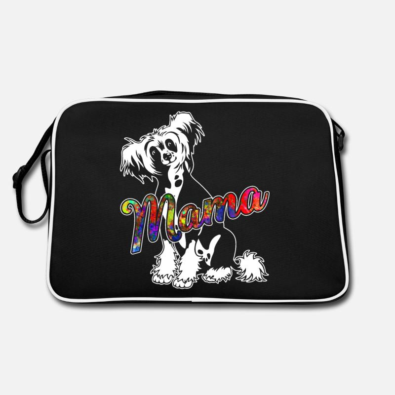 Chinese Crested Chinese Crested Mama Retro Bag