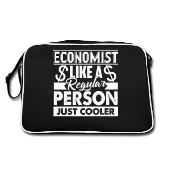Economist Economist Cooler - Retro Bag - black/white - Back