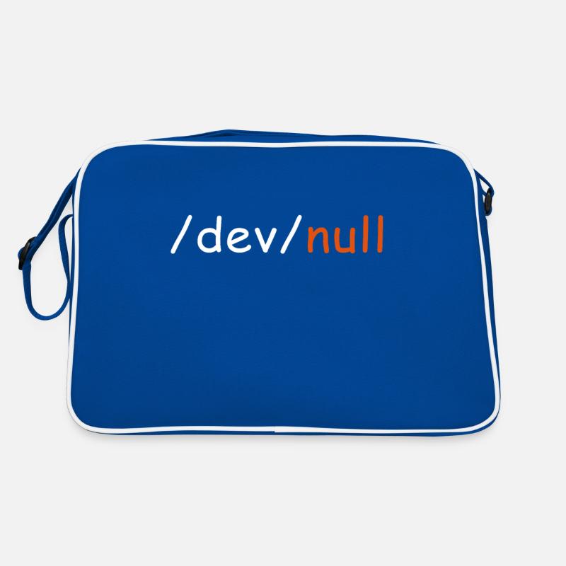 dev null Retro Tasche