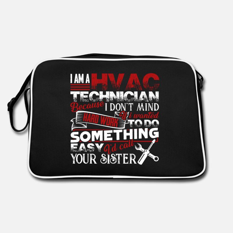 HVAC Tech I Am A HVAC Tech Retro Bag