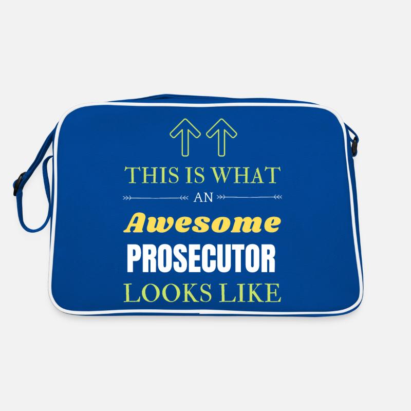 This is What an Awesome Prosecutor Looks Like Retro Bag