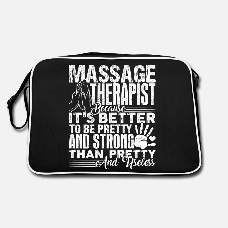Massage Therapist Strong Massage Therapist Retro Bag