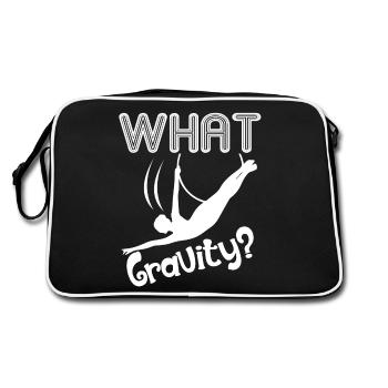Aerialist What Gravity - Retro Bag - black/white - Back