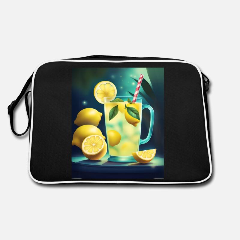 Glaskrug Limonade Retro Tasche