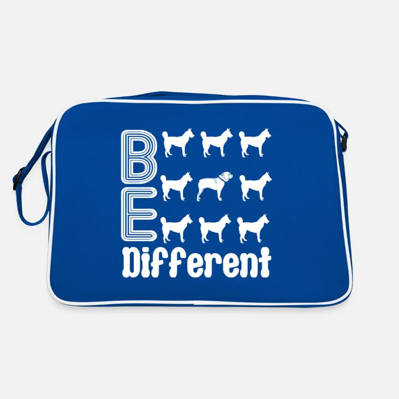 American Bulldog Be Different Retro Bag