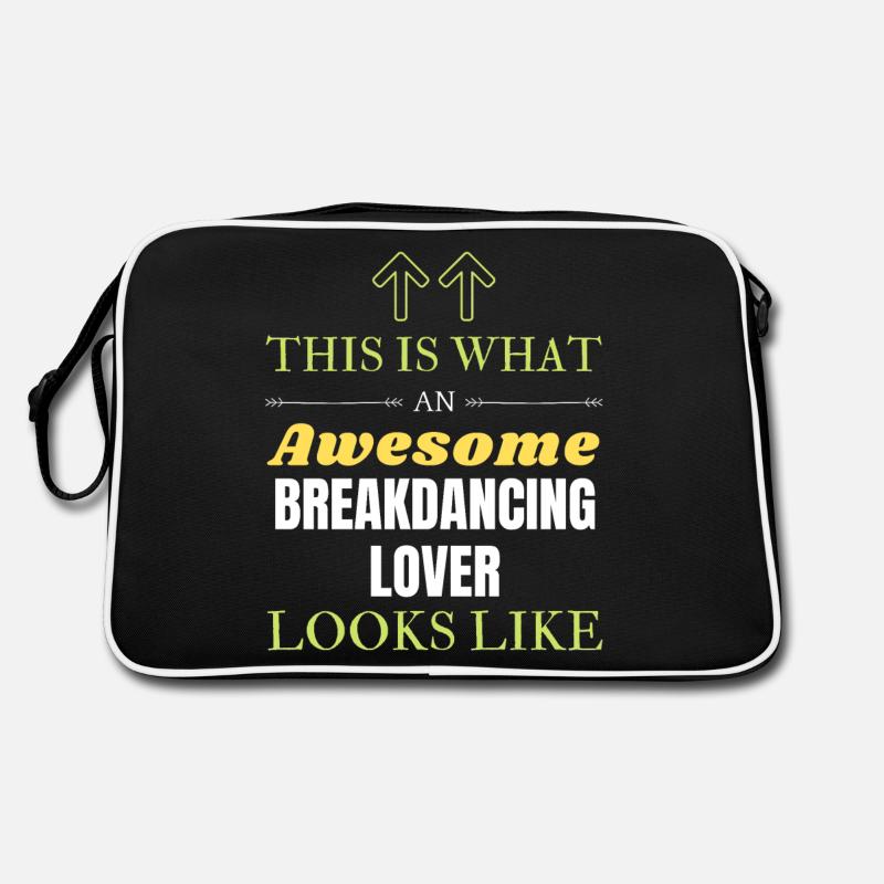 So sieht ein geiler Breakdance-Liebhaber aus l Retro Tasche