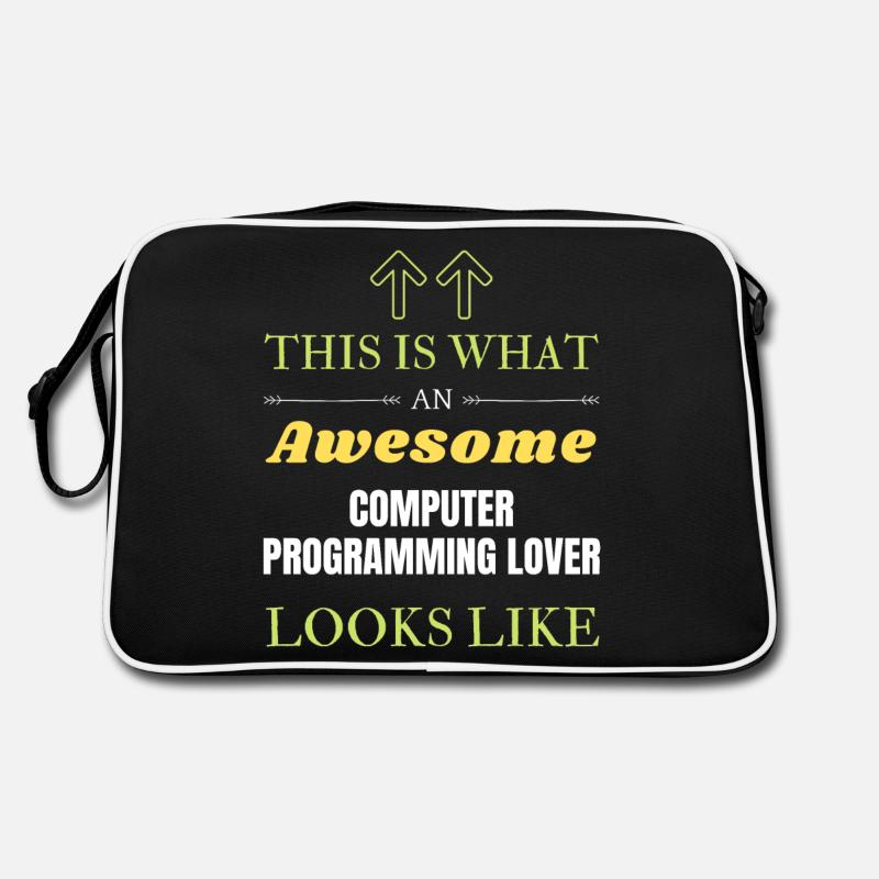 C’est ce qu’un grand amateur de programmation informatique Sac Retro