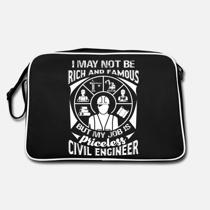 Civil Engineer Civil Engineer Is Priceless Retro Bag