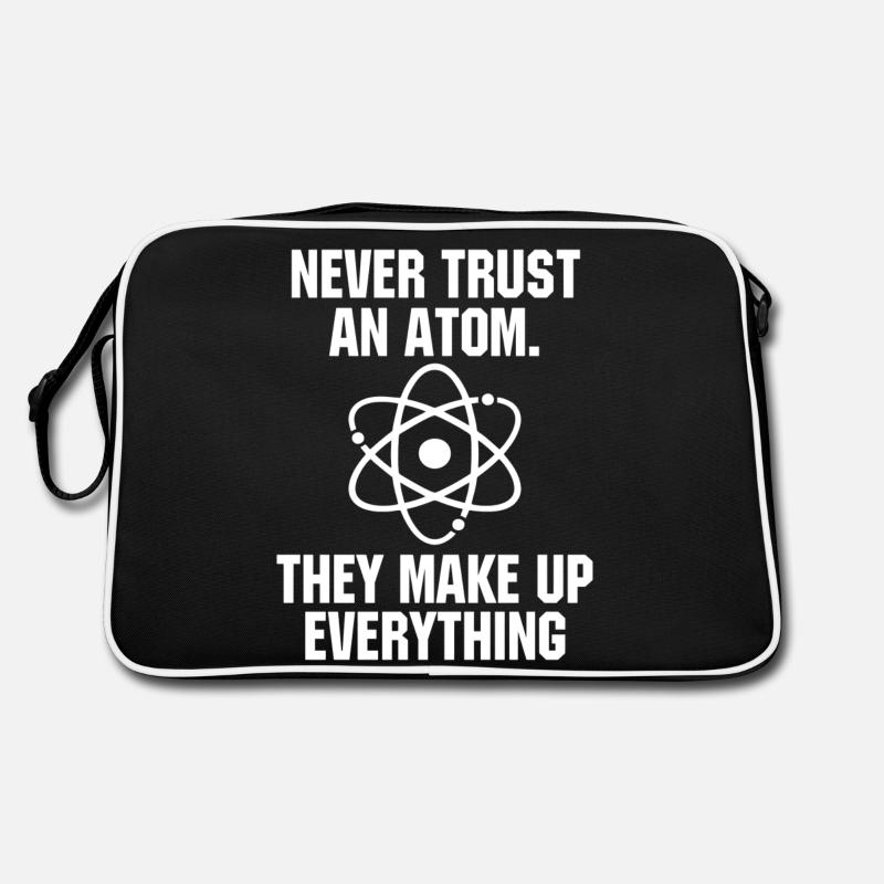Ne faites jamais confiance à un professeur de sciences drôle d’Atom Science Sac Retro