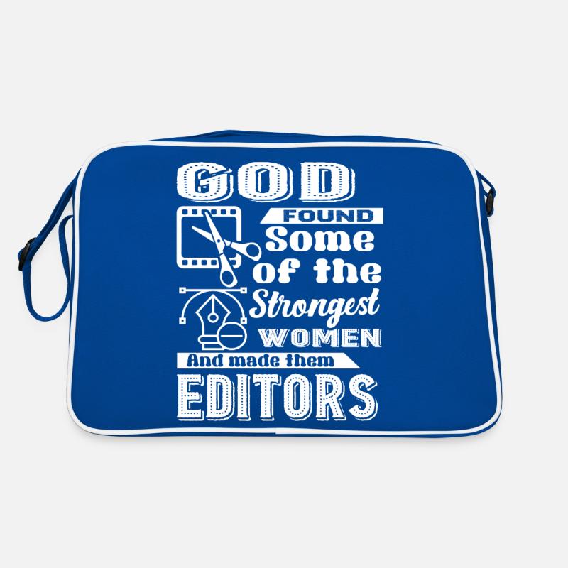 Editor God Made Editors Retro Bag