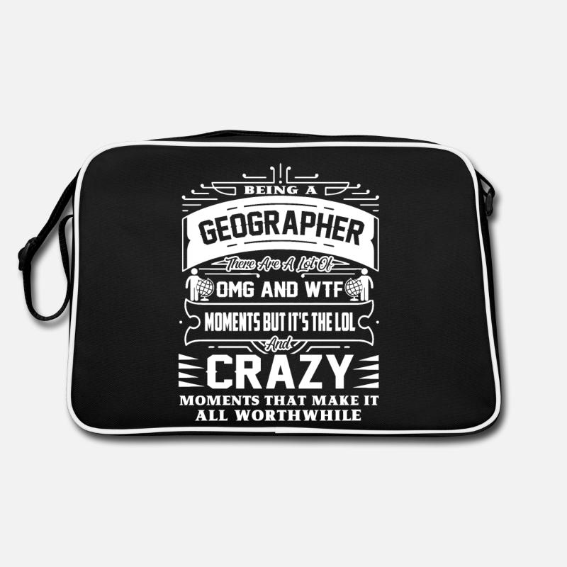 Geographer Being A Geographer Retro Bag