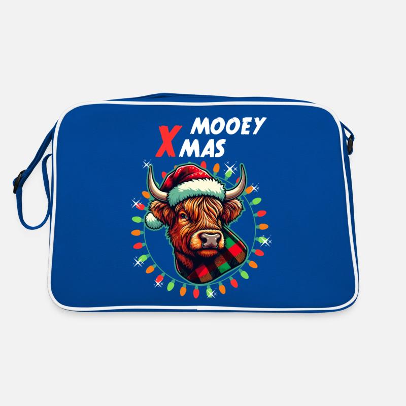 Noël de Noël de Noël de Noël Sac Retro