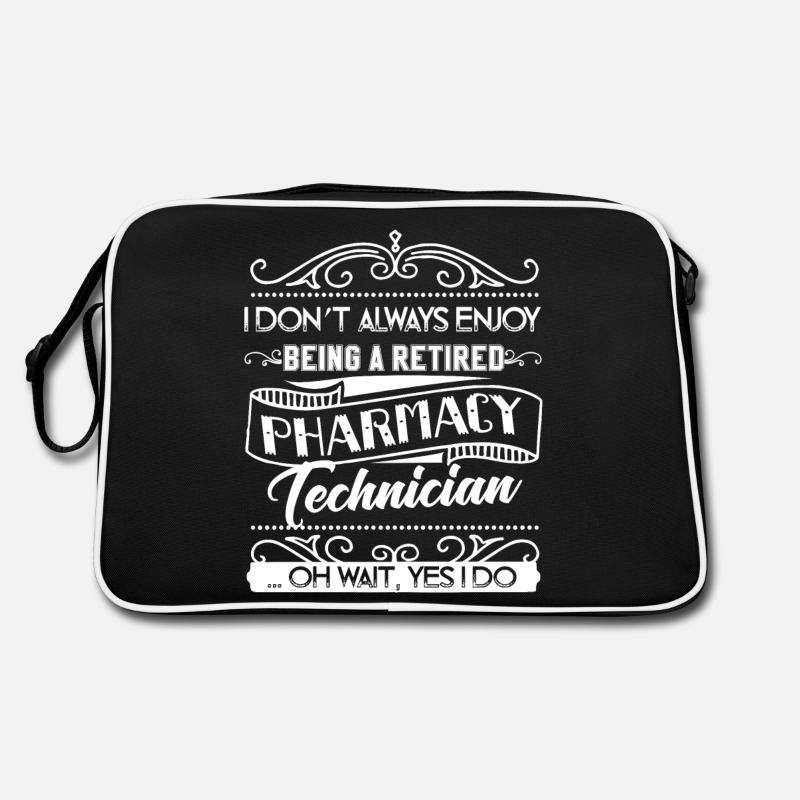 Pharmacy Technician Retired Pharmacy Technician Retro Bag
